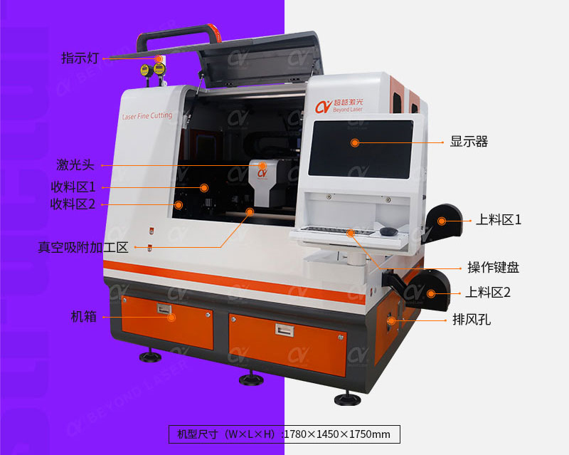 FPC覆盖膜双头自动切割机结构