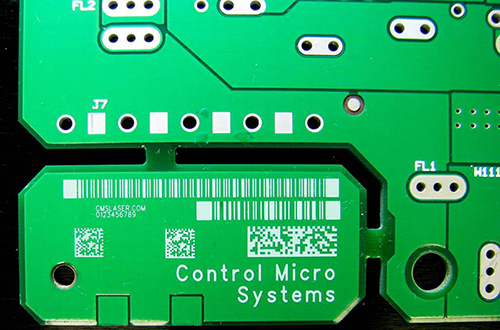 PCB二维码激光打标