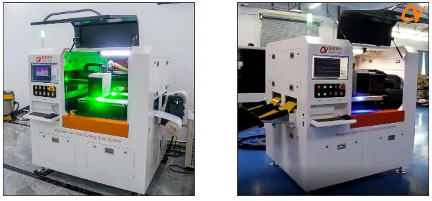 FPC紫外绿光激光切割机设备展示