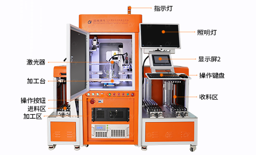 全自动紫外激光打标机的特点2